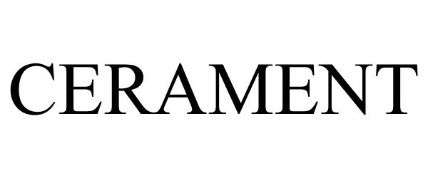 Trademark Logo CERAMENT