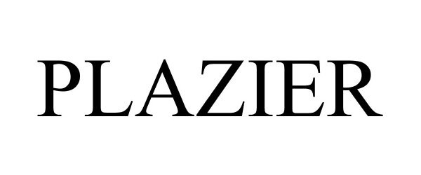 Trademark Logo PLAZIER