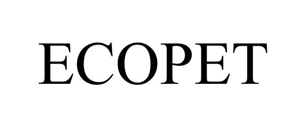 Trademark Logo ECOPET