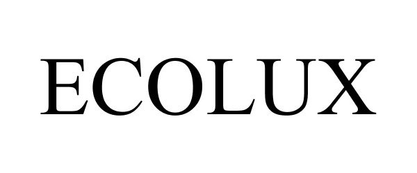 Trademark Logo ECOLUX