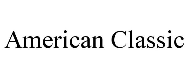 Trademark Logo AMERICAN CLASSIC