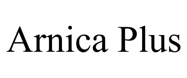 Trademark Logo ARNICA PLUS