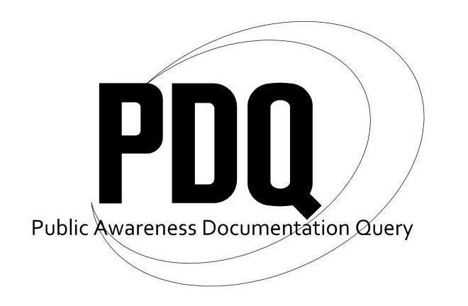 Trademark Logo PDQ PUBLIC AWARENESS DOCUMENTATION QUERY