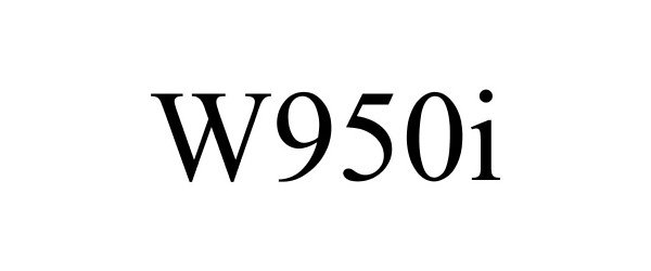 Trademark Logo W950I