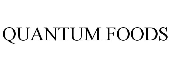 Trademark Logo QUANTUM FOODS