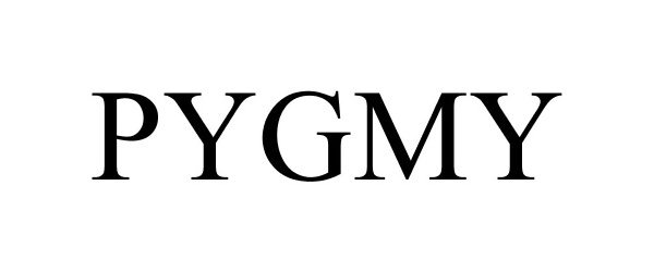 Trademark Logo PYGMY