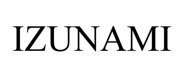 Trademark Logo IZUNAMI