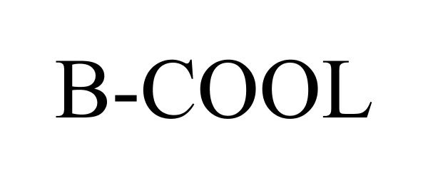 Trademark Logo B-COOL