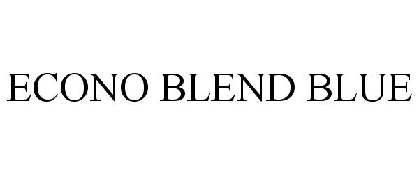 Trademark Logo ECONO BLEND BLUE