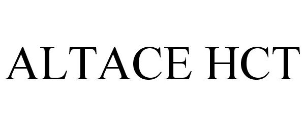 Trademark Logo ALTACE HCT