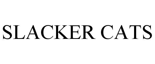 Trademark Logo SLACKER CATS