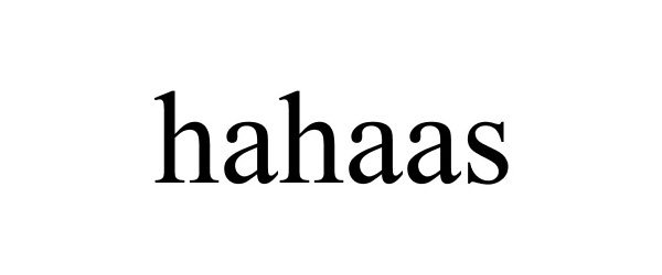 Trademark Logo HAHAAS