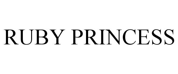  RUBY PRINCESS