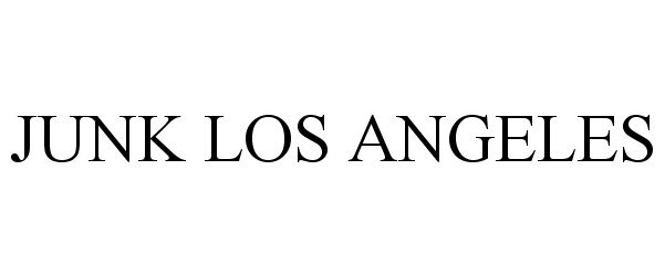  JUNK LOS ANGELES