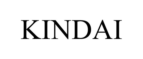 Trademark Logo KINDAI