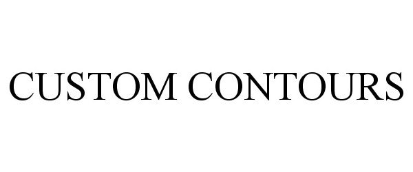Trademark Logo CUSTOM CONTOURS