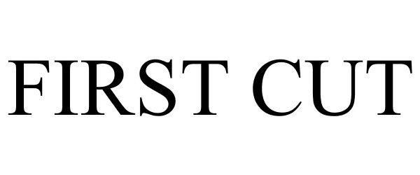 Trademark Logo FIRST CUT