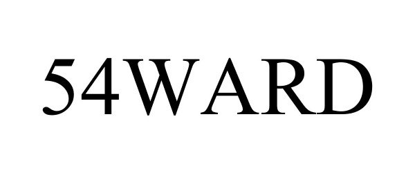 Trademark Logo 54WARD
