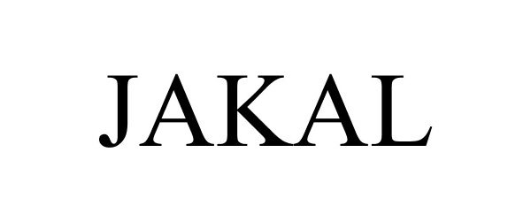 Trademark Logo JAKAL
