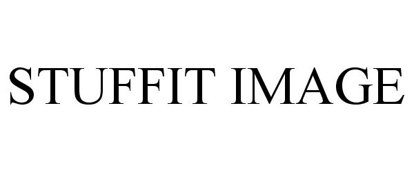 Trademark Logo STUFFIT IMAGE