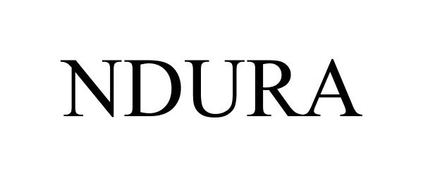 Trademark Logo NDURA