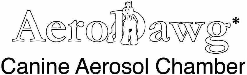Trademark Logo AERODAWG CANINE AEROSOL CHAMBER
