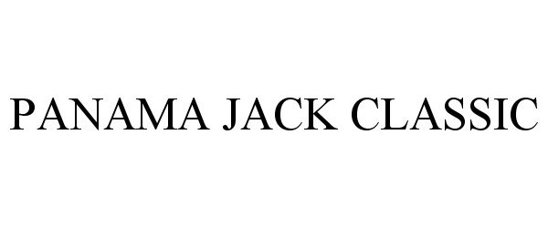 Trademark Logo PANAMA JACK CLASSIC