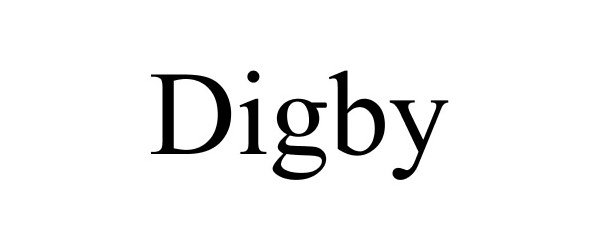 Trademark Logo DIGBY