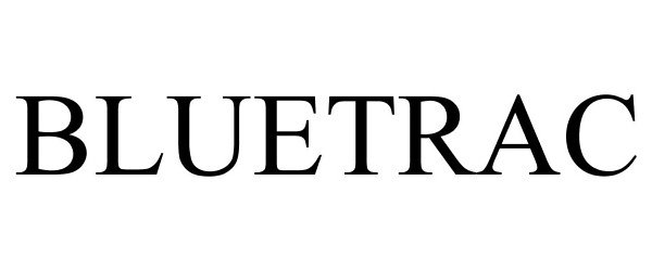 Trademark Logo BLUETRAC