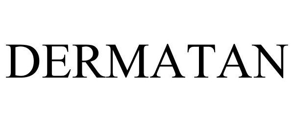 Trademark Logo DERMATAN
