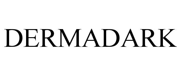 Trademark Logo DERMADARK