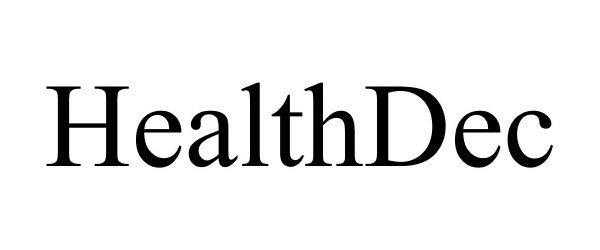  HEALTHDEC