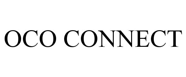 Trademark Logo OCO CONNECT