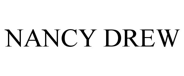 Trademark Logo NANCY DREW