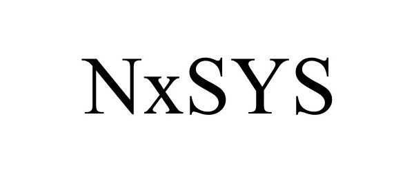 Trademark Logo NXSYS