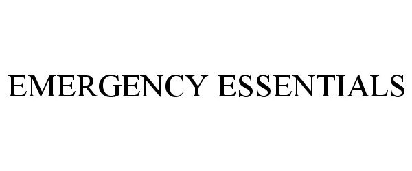 Trademark Logo EMERGENCY ESSENTIALS