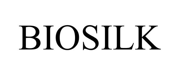 Trademark Logo BIOSILK
