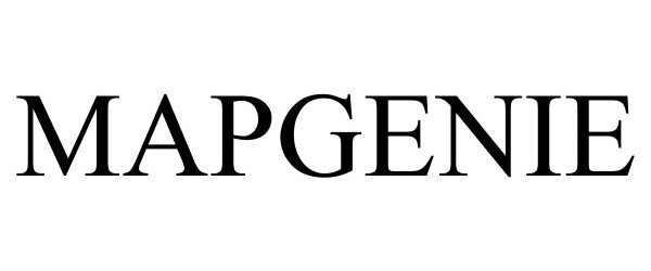 Trademark Logo MAPGENIE