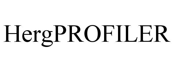 Trademark Logo HERGPROFILER