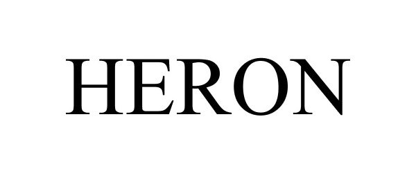Trademark Logo HERON