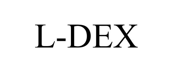 Trademark Logo L-DEX