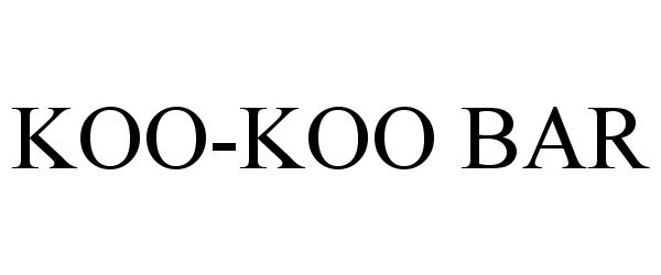  KOO-KOO BAR