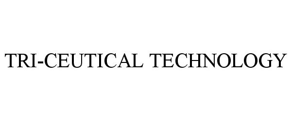 Trademark Logo TRI-CEUTICAL TECHNOLOGY
