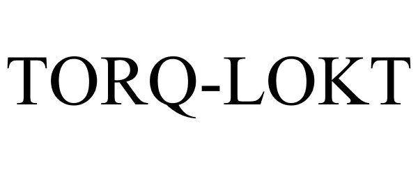 Trademark Logo TORQ-LOKT