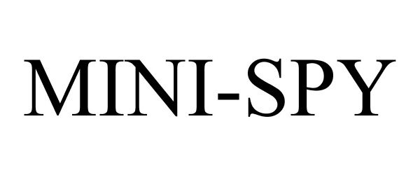 Trademark Logo MINI-SPY