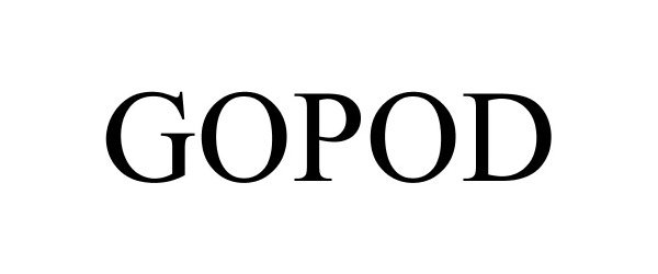 Trademark Logo GOPOD