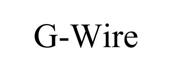 Trademark Logo G-WIRE