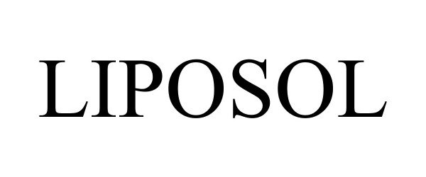 Trademark Logo LIPOSOL