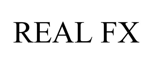 Trademark Logo REAL FX