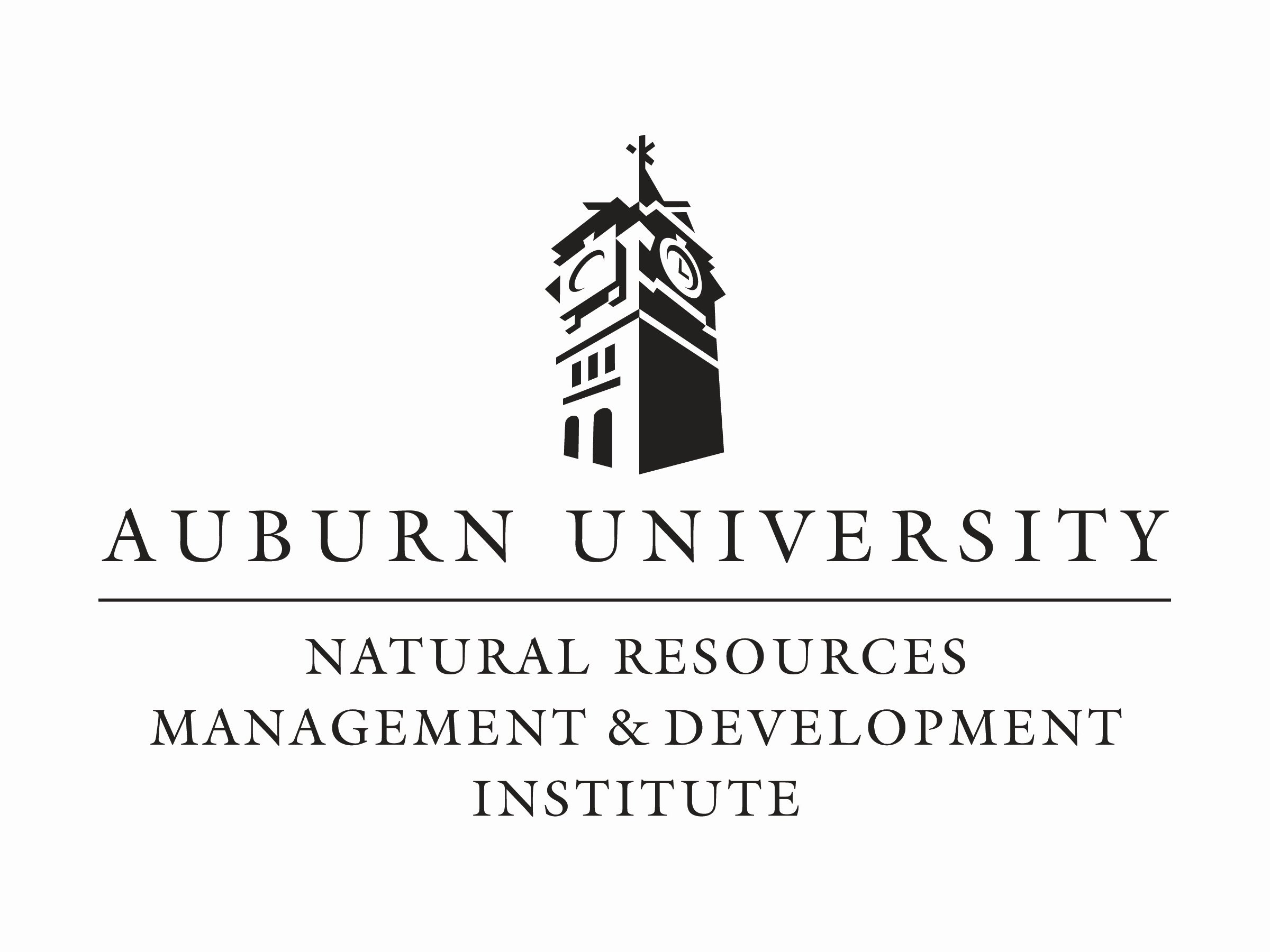  AUBURN UNIVERSITY NATURAL RESOURCES MANAGEMENT &amp; DEVELOPMENT INSTITUTE